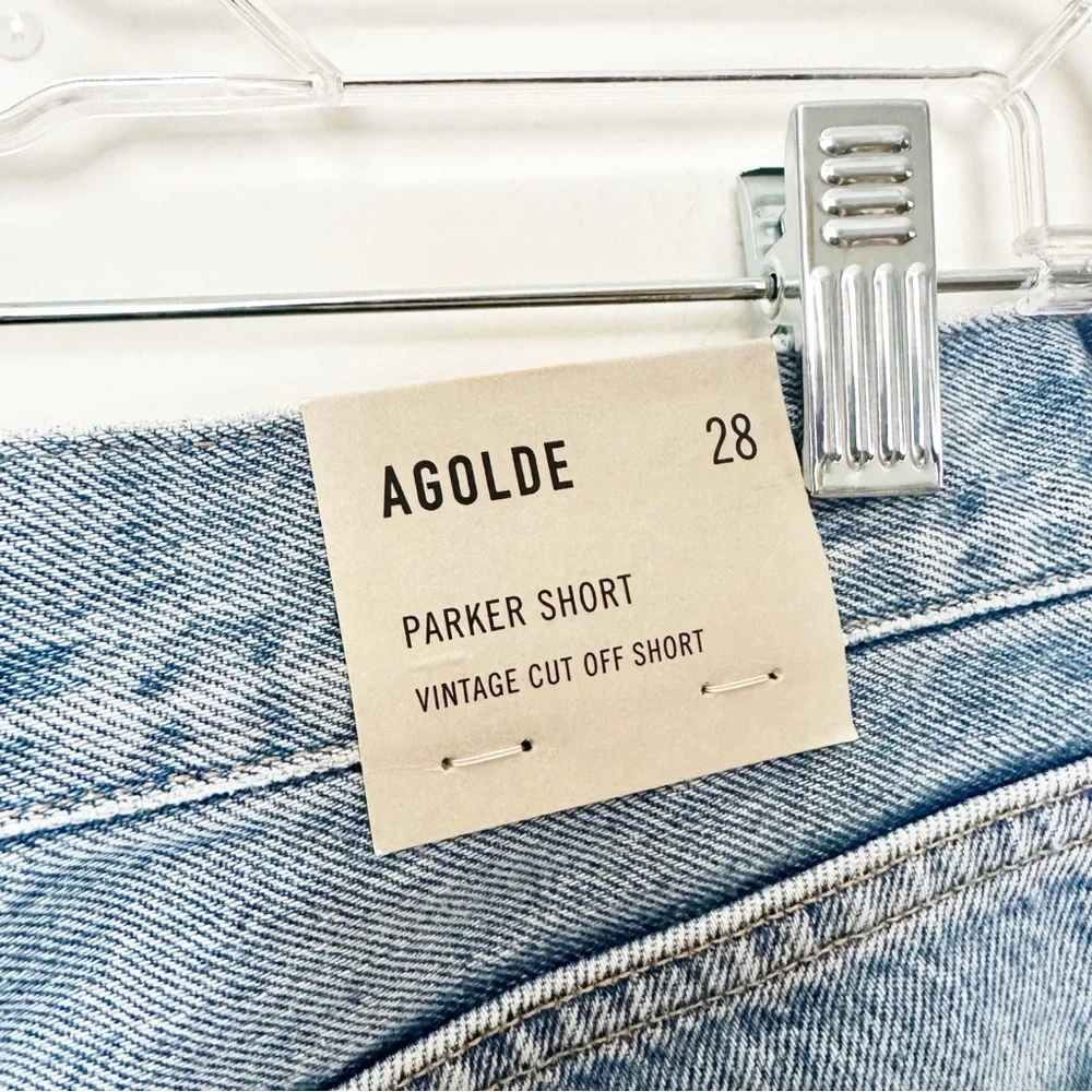 Free People AGOLDE Parker Shorts